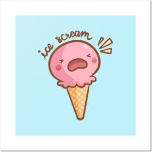 Ice Scream Posters and Art